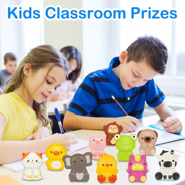 Thumbnail 5 de KissFuture Animal Squishy Toys 24-Pack