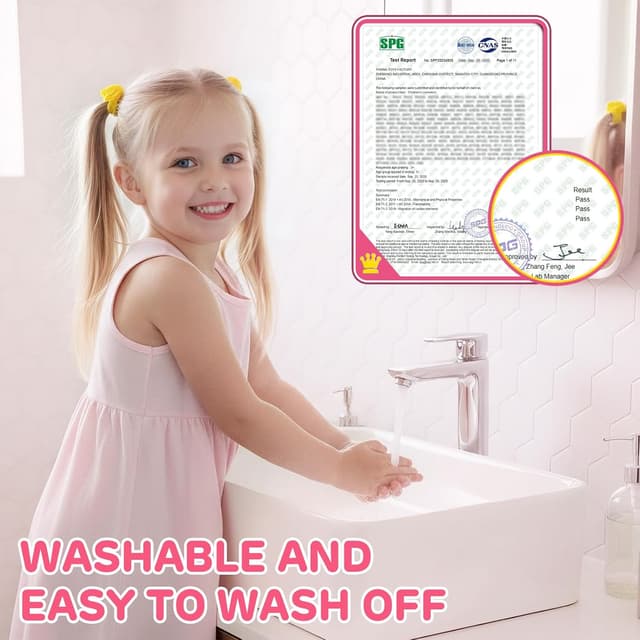 Detalle 1 de Dreamon Kids Makeup Set for Girls (Ages 5–12) – Washable, Non-Toxic Pretend Play Princess Kit