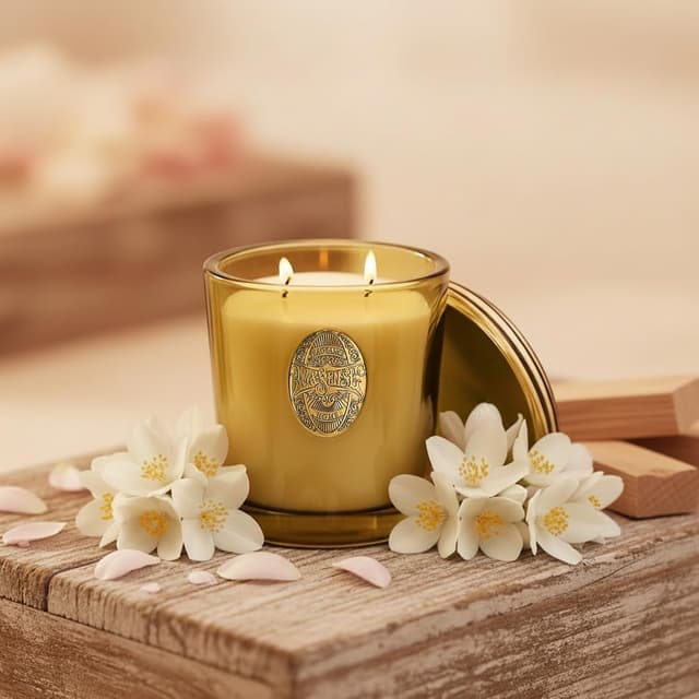 Detalle de Scented Candle 560g Soy Wax 2-Wick