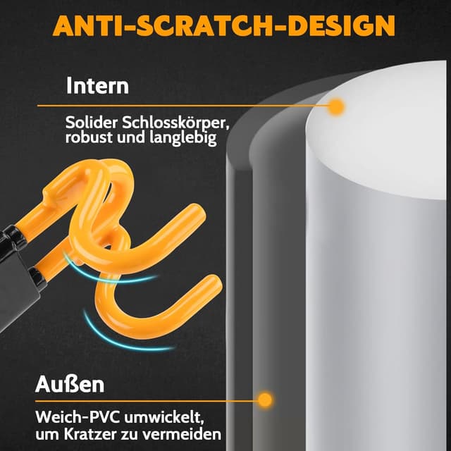 Thumbnail 3 de Tevlaphee Lenkradkralle verstellbar 5,5–13,8"