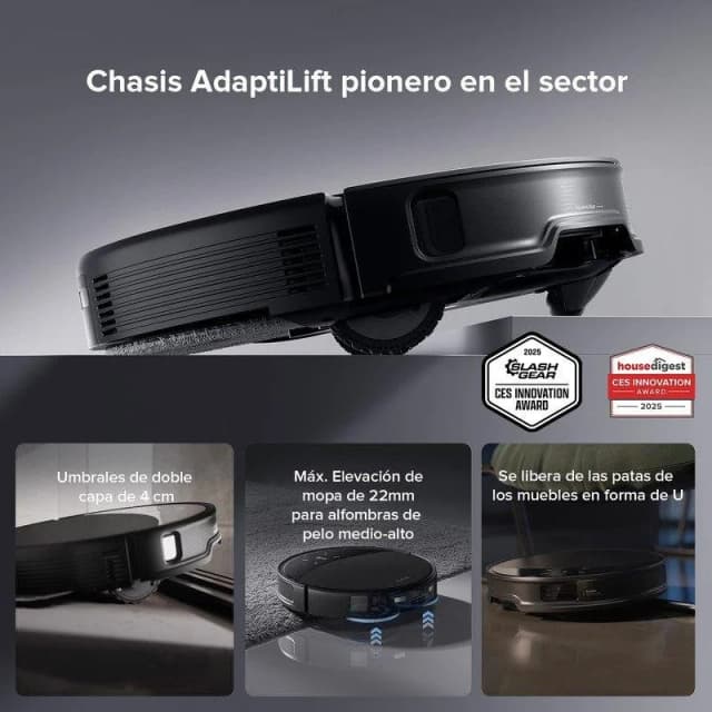 Detalle de Roborock Saros 10R 22.000 Pa