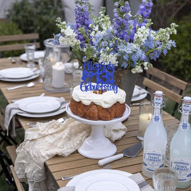 Thumbnail 6 de SYKYCTCY Tortendeko 13. Geburtstag mit 13