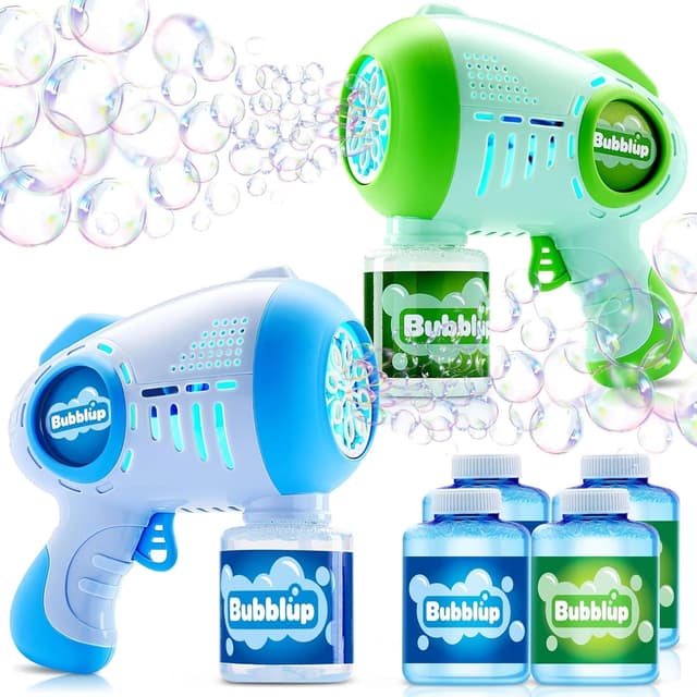 Detalle de JOYIN 2 Kids Bubble Guns Set