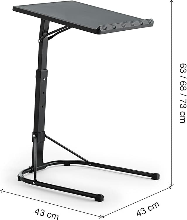 Thumbnail 2 de Kithome Multitable Mesa auxiliar plegable 43×43×63–73 cm