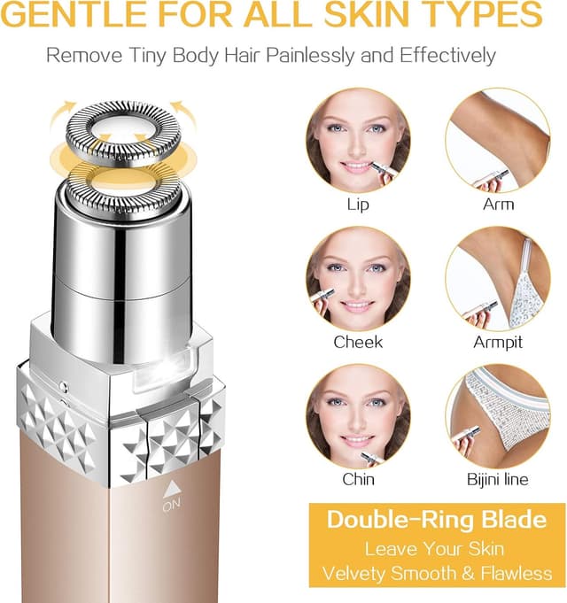 Detalle 2 de Binefia Facial Hair Remover 700 mAh