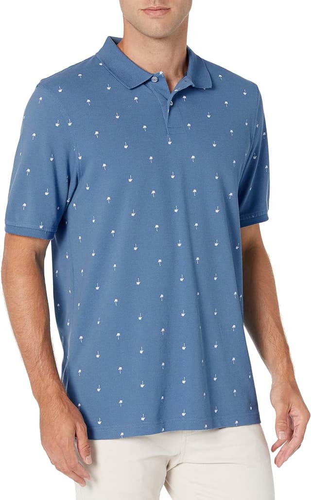 Detalle de Amazon Essentials Cotton Pique Polo Shirt