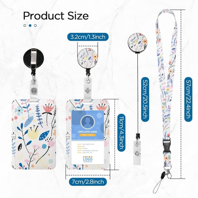 Thumbnail 3 de Cozary Porta Tarjetas Identificativas Cordón Desmontable