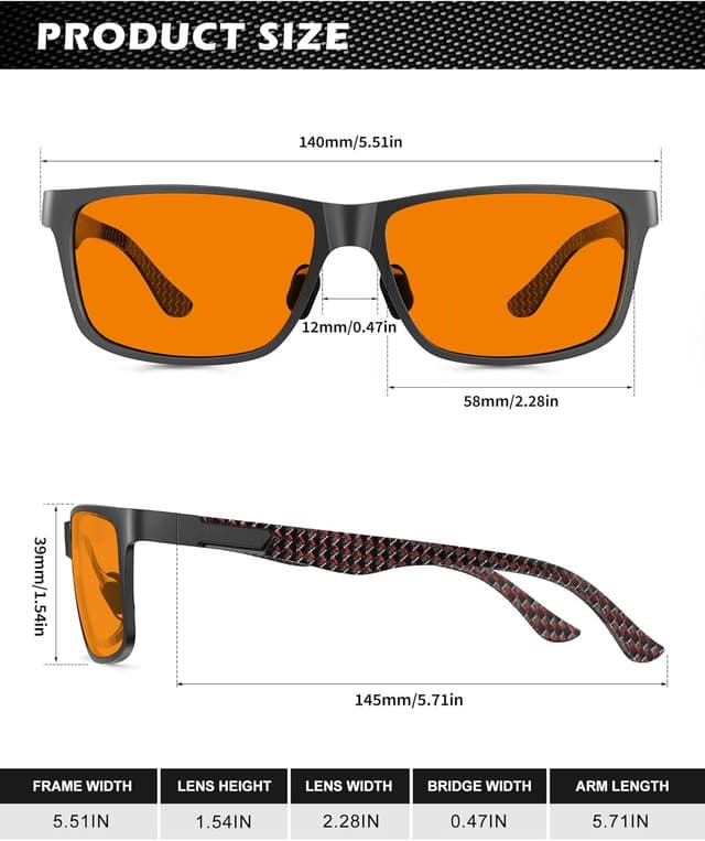 Thumbnail 4 de ANYLUV Blue Light Blocking Glasses 99% Block