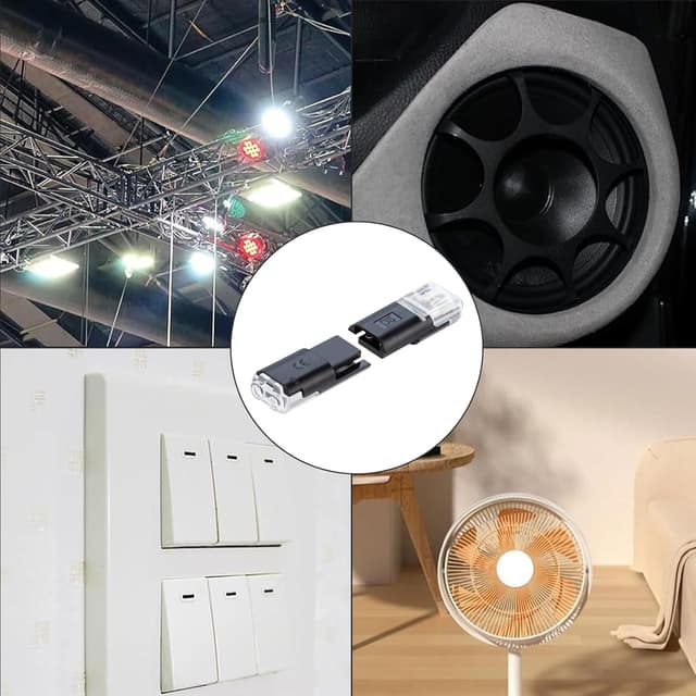 Thumbnail 6 de 40 Stück 2-polige wasserdichte Auto-Kabelverbinder (2 Pin) für 18–22 AWG, steckbar