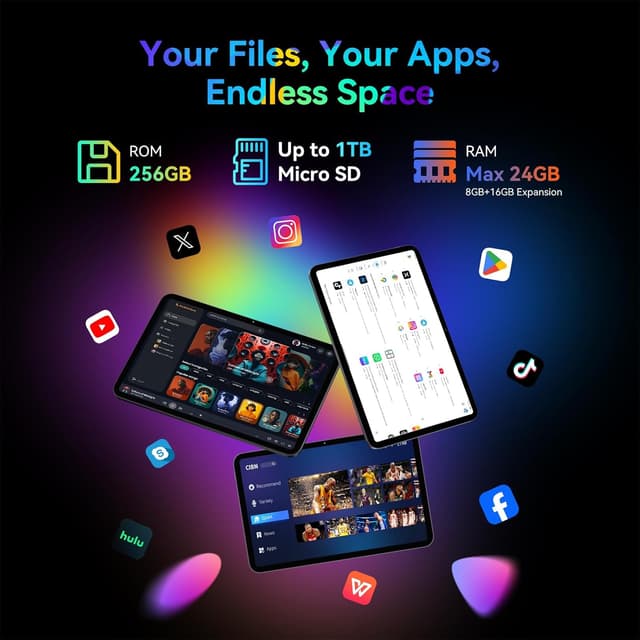 Detalle de VekfulPC 13.4 inch Android tablet, 120Hz