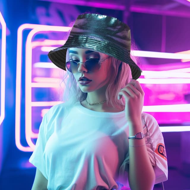 Thumbnail 5 de CWENDANER Glänzender Metallischer Fischerhut 58 cm