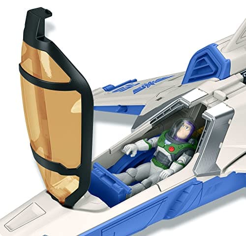 Thumbnail 4 de Mattel HJJ84 Buzz Lightyear figura XL-15 con nave y lanzadores