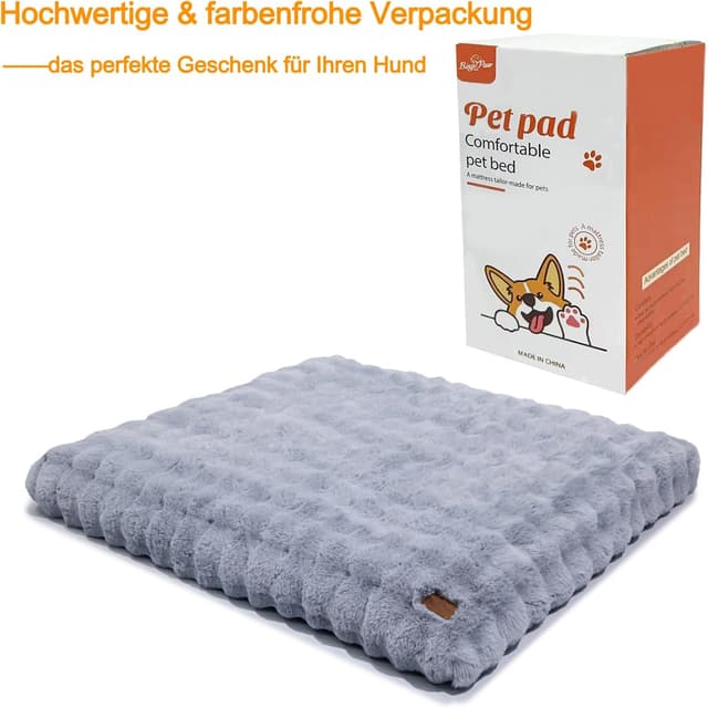 Thumbnail 6 de BingoPaw Hundebett 90x60x10 cm