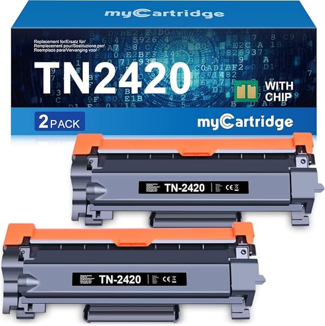 Detalle de myCartridge Toner TN2420 para Brother L2710DW y m谩s 馃枻