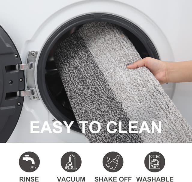 Detalle de Homaxy dirt trapper door mat 50 x 80 cm