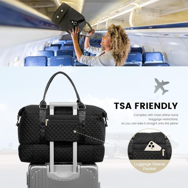 Thumbnail 3 de LOVEVOOK Sac de Voyage Femme 53x24x38 cm