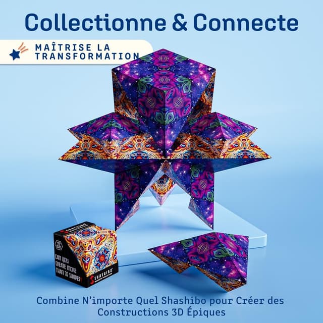 Thumbnail 5 de Shashibo Cube Transformable 36 aimants đź§©