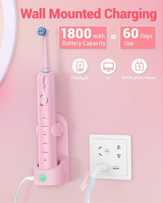 Thumbnail 4 de YTEATH PRO Rotating Toothbrush 60 day