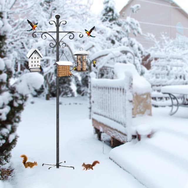 Detalle 2 de Bird Feeders Hanging Station 196cm