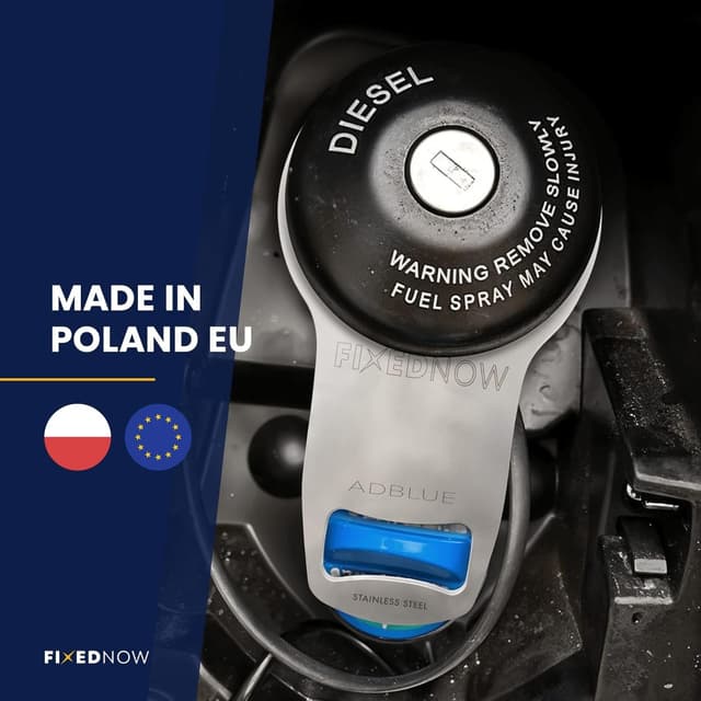 Thumbnail 6 de FIXEDNOW FixedNow AdBlue chiusura fusibile in acciaio inox (tappo antifurto) per Fiat Ducato, Peugeot Boxer e Citroën Jumper