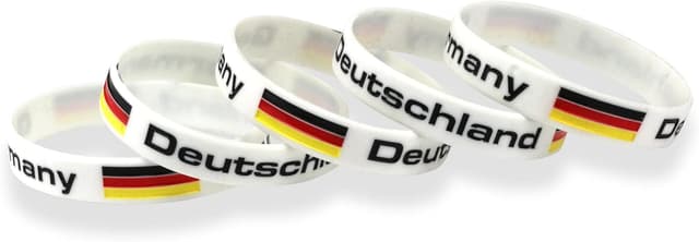 Detalle de Country flag silicone bracelet 202 mm