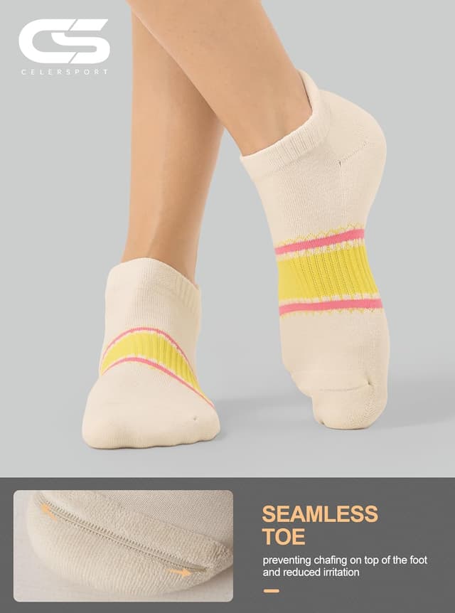 Thumbnail 2 de CS CelerSport Ankle Running Socks 6-pack