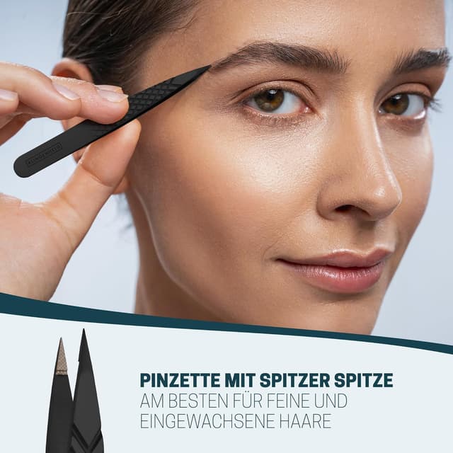 Thumbnail 5 de KLINGENHELD Profi Pinzetten-Set für Augenbrauen