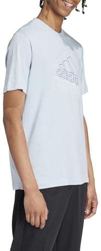 Thumbnail 5 de adidas Hombre Tech BOS Graphic Tee - Wonder Blue 🌟