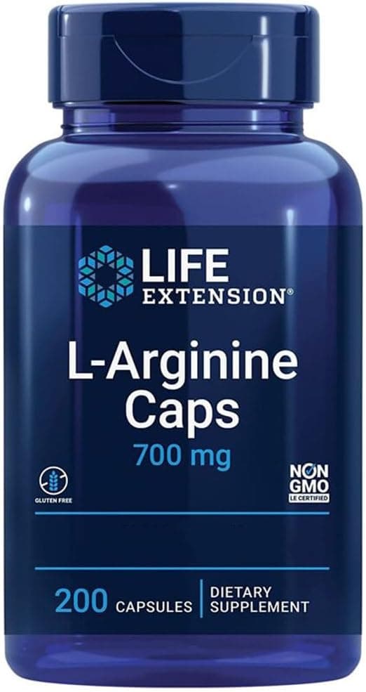 Imagen de Life Extension L-Arginina 700mg 🌱 200 Cápsulas Vegan en OfertitasTOP