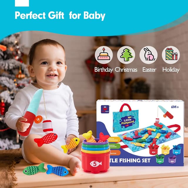 Thumbnail 6 de hahaland Montessori Fishing Set 10-in-1 🎣