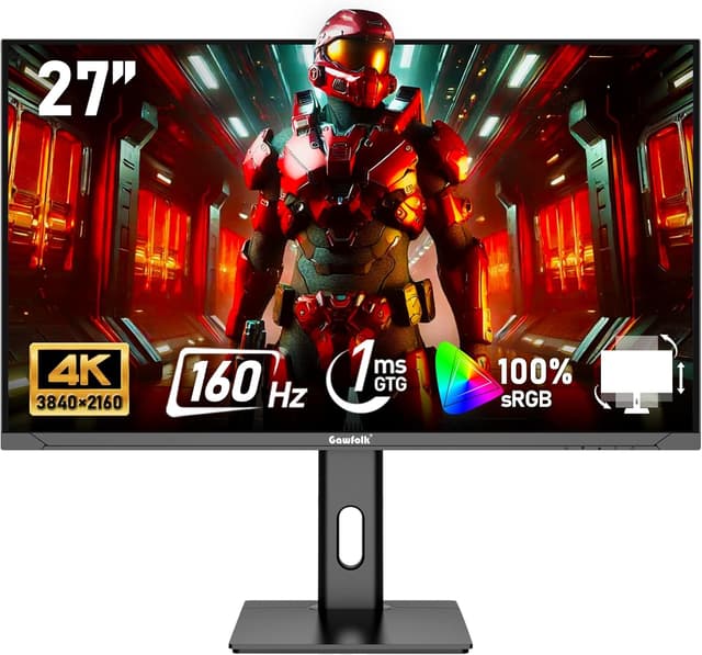 Detalle de Gawfolk 27 inch 4K IPS gaming monitor