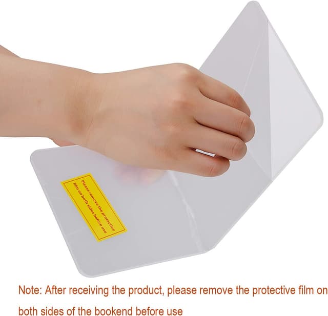 Thumbnail 6 de Kioneer Acrylic Clear Bookends 2 Pairs