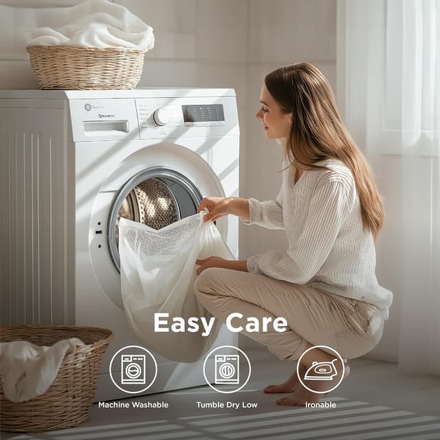 Detalle 2 de Bedsure King Jersey fitted sheet 40 cm