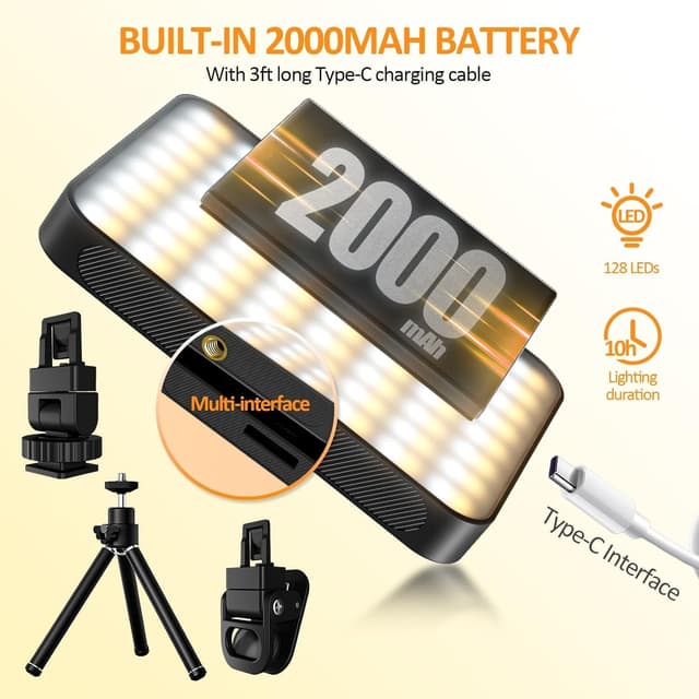 Thumbnail 4 de NicNok 128 Luces LED Recargables Portátiles