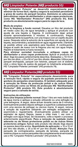 Thumbnail 3 de HG Limpiador Potente Parquet 1 litro 🧽