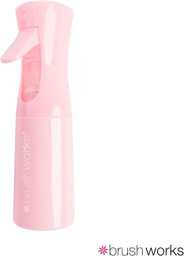 Detalle 2 de Brushworks Continuous Mist Spray Bottle Pink – brumisateur continu 200 ml à brume fine