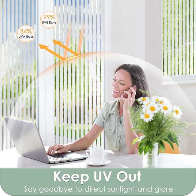 Thumbnail 2 de rabbitgoo Window Film Privacy 75x200 cm