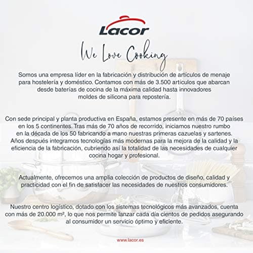 Thumbnail 6 de LACOR 25436 Friteuse à paella en alliage, noir ⚙