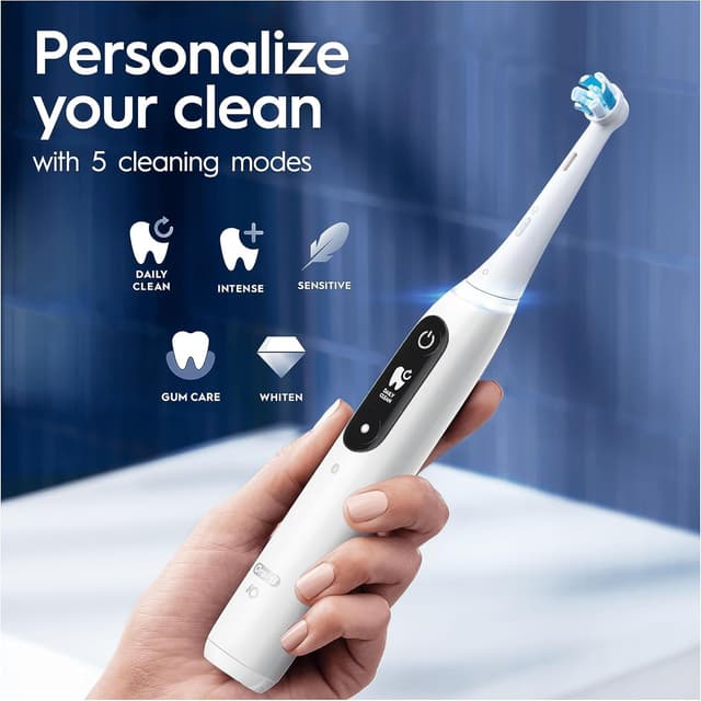 Detalle 2 de Oral-B iO7 electric toothbrush 5 modes