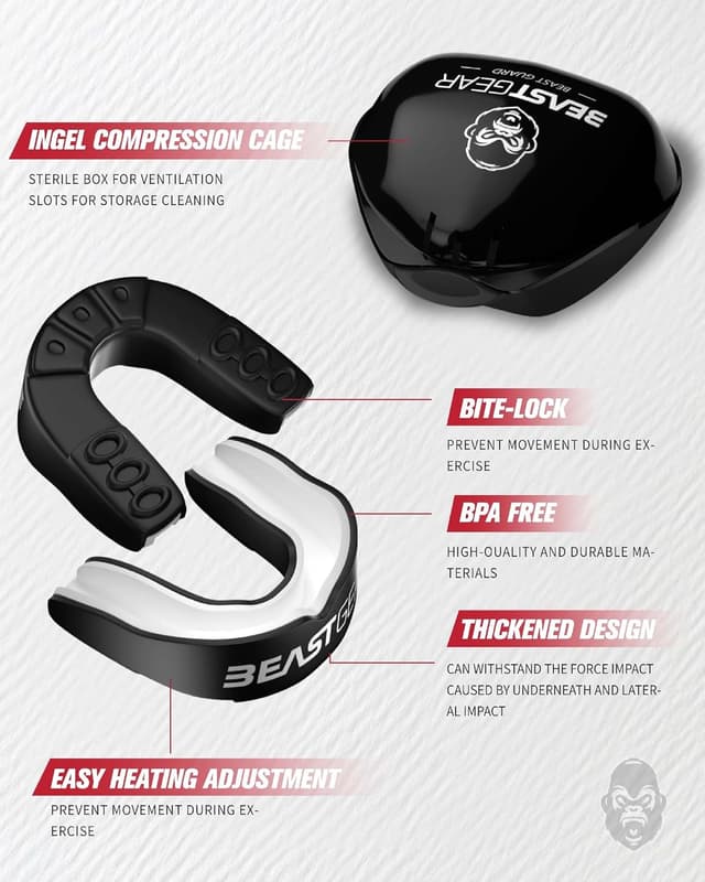 Thumbnail 1 de Beast Gear Mouth Guard for all contact sports
