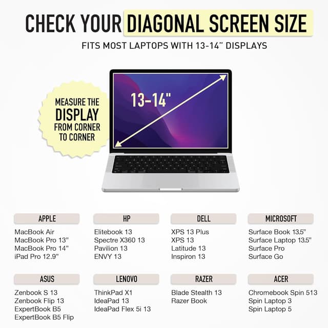 Detalle de Vandel The Original Puffy Laptop Sleeve Case (13–14 inch) for MacBook Air 13, Pro 14/13 and iPad Pro 12.9