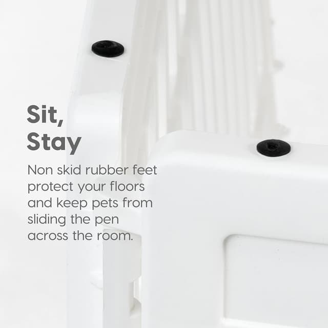 Thumbnail 2 de IRIS USA 6‑Panel 24" Dog Playpen with Door