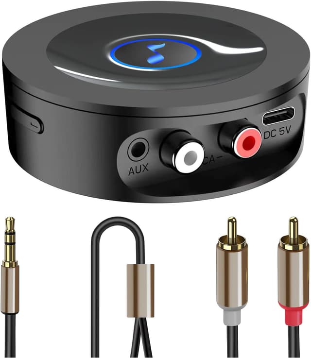 Detalle de Bluetooth 5.2 HiFi Empfänger für Stereoanlage