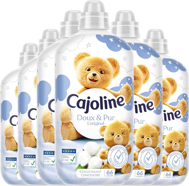 Imagen de Cajoline Doux & Pur adoucissant linge 1,386 L en OfertitasTOP