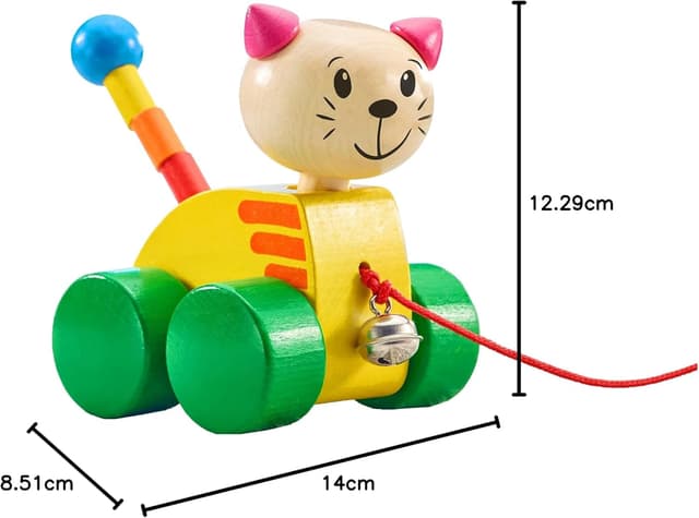 Thumbnail 5 de Selecta Gatto Tinka 12 cm giocattolo da tirare