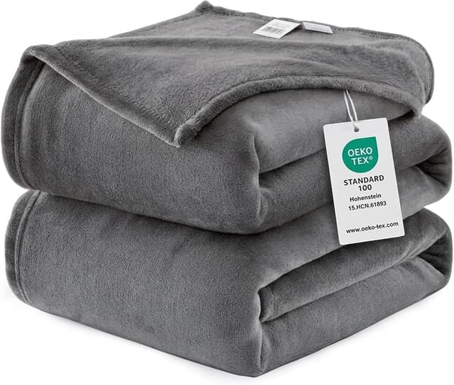 Detalle de WAVVE Fleece Blanket King Size XXL 270x230 cm