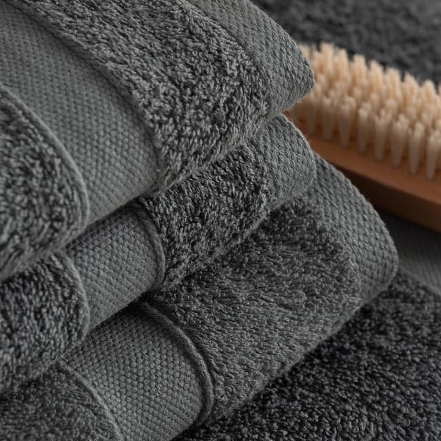 Detalle 2 de Todocama Juego 8 Toallas Baño Algodón 550gsm