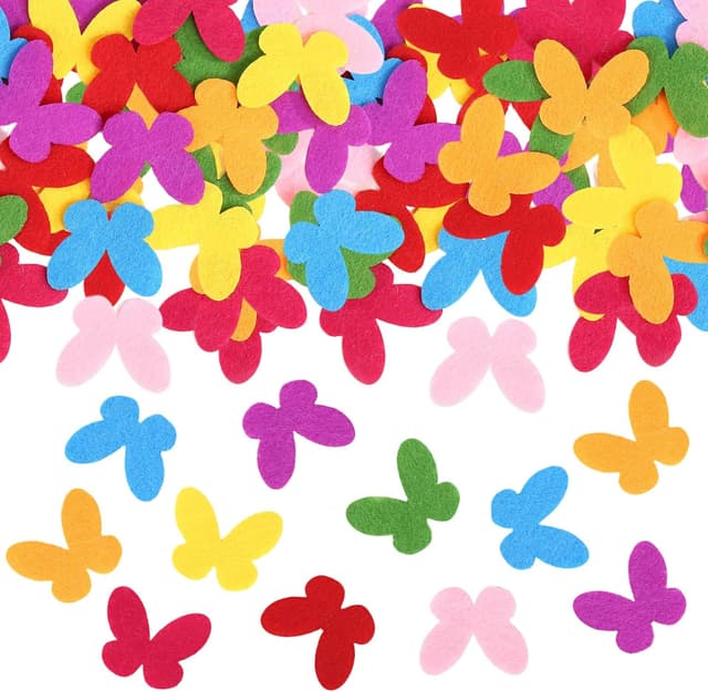 Thumbnail 6 de Naler 120 Filzblumen für DIY Dekoration