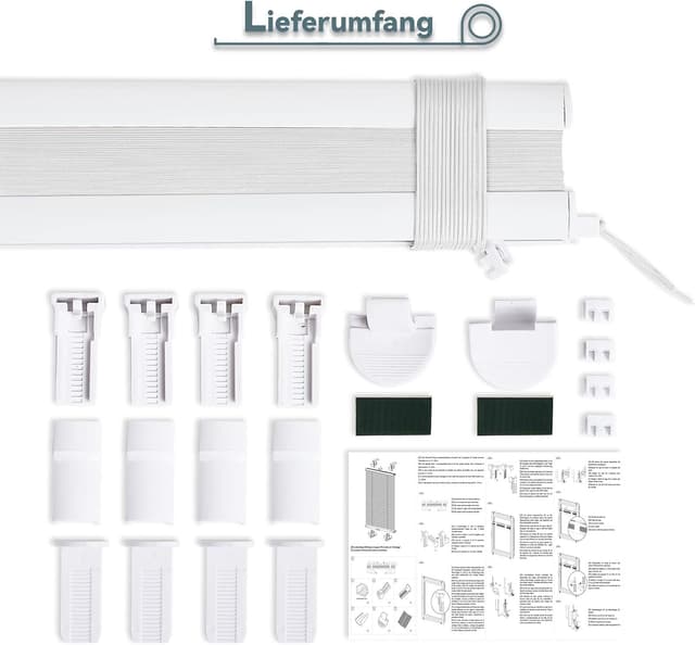 Thumbnail 6 de Buseu Plissee Klemmfix 35x100 cm đȘ
