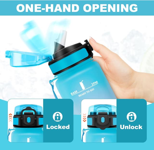 Detalle de JAPORIA Borraccia 1L con cannuccia